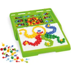 LENA: Mosaik-Steckspiel im Koffer, 10–15 mm, 400 Stück Bild 2