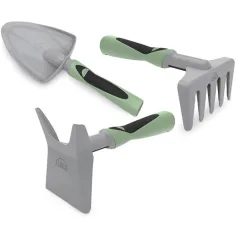 LENA: Sandkasten-Set, 3-teilig, in Grün-Grau