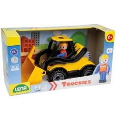 LENA: Truckies Erdbewegungsmaschine mit Figur 21cm Bild 2