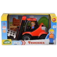 LENA: Truckies Gabelstapler mit Paletten und Kisten 22cm