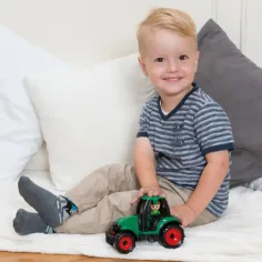 LENA: Truckies Traktor mit Figur 17cm Bild 4