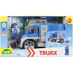LENA: Truxx Polizeiauto mit Zubehör in der Box, 39 cm