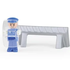LENA: Truxx Polizeiauto mit Zubehör in der Box, 39 cm Bild 3