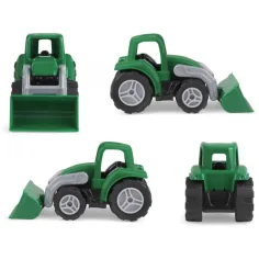 LENA: Workies Arbeitsmaschinen - Ladeschaufeltraktor 12 cm Bild 2
