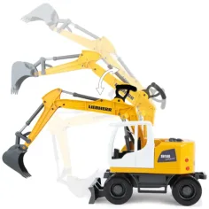 LENA: Worxx Liebherr A918 Litronic Bagger 48cm Bild 3