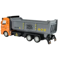 LKW-Fahrer: Schwungrad-Kipp-LKW 19cm Bild 2