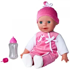 Laura Puppe mit Geräusch und Schnuller 38cm - Simba Toys Bild 2