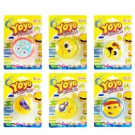 Leuchtende Emojis Yoyo in verschiedenen Varianten 1 Stk.