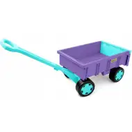 Lila Handwagen mit einer Tragfähigkeit von 60 kg - Wader
