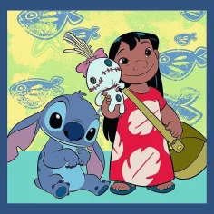 Lilo & Stitch – 3-in-1 Puzzle mit 20, 36 und 50 Teilen – Trefl Bild 2