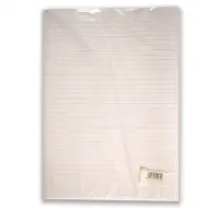 Liniert kariertes Papier A3-Größe 20 Blatt
