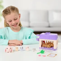 Little Live Pets: Hasenmama und ihre Babys Spielset Bild 3