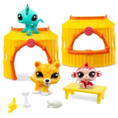 Littlest Pet Shop: 3er-Figurenpack Serie 1 - Dschungel Bild 2