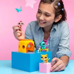 Littlest Pet Shop: 3er-Figurenpack Serie 1 - Dschungel Bild 4