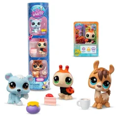 Littlest Pet Shop: Eisbär, Marienkäfer, Lama – 3‑teiliges Figuren-Set, 4. Serie