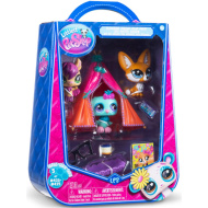 Littlest Pet Shop: Pyjama-Party Spielset mit 3 Figuren