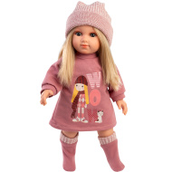 Llorens: Elena, 35 cm große Puppe im rosa Set.