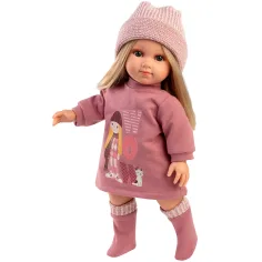 Llorens: Elena, 35 cm große Puppe im rosa Set. Bild 2
