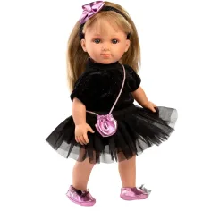 Llorens: Elena 35 cm große Puppe in schwarzem Kleid Bild 3