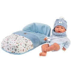 Llorens: Nico, 40 cm große Neugeborenenpuppe mit Schlafsack Bild 3