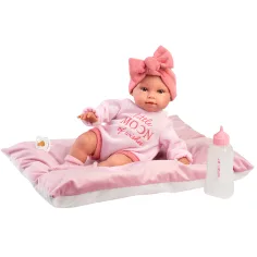 Llorens: Olivia 38 cm große weinende Puppe mit Kissen
