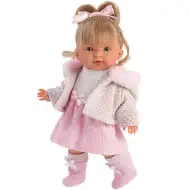 Llorens: Valeria 28 cm große Puppe in rosa Kleidung