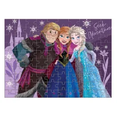Luna: Die Eiskönigin 100-teiliges, im Dunkeln leuchtendes Puzzle Bild 2