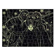 Luna: Die Eiskönigin 100-teiliges, im Dunkeln leuchtendes Puzzle Bild 3