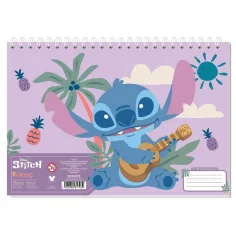 Luna: Disney Lilo & Stitch Skizzenbuch A4, 30 Blatt