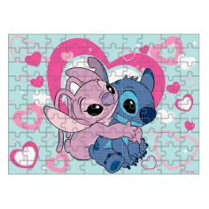 Luna: Disney Stitch 100-teiliges, im Dunkeln leuchtendes Puzzle Bild 2