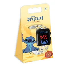 Luna: Disney Stitch gelbe LED-Armbanduhr