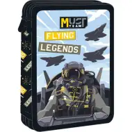 Luna: Flying Legends 2-stöckiges gefülltes Federmäppchen