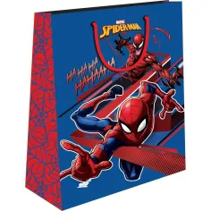 Luna: Geschenktasche mit Spider-Man‑Motiv, in zwei Varianten, 1 Stück, 18 x 23 x 11 cm