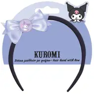 Luna: Haarband mit Kuromi-Muster und Schleife