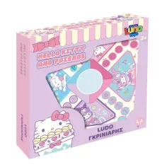 Luna: Hello Kitty Brettspiel mit integriertem Pop-up-Würfel