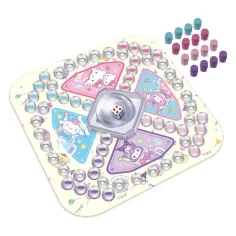 Luna: Hello Kitty Brettspiel mit integriertem Pop-up-Würfel Bild 2