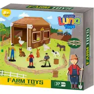 Luna: Jasper Land Farm Tierspiel-Set, 37-teilig