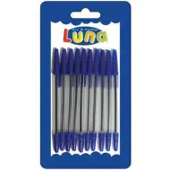 Luna: Kugelschreiber in Blau, 10er-Set
