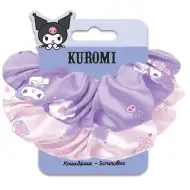 Luna: Kuromi 2-teiliges Haargummi-Scrunchie-Set