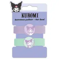 Luna: Kuromi 2-teiliges Haargummi-Set