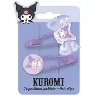Luna: Kuromi 2-teiliges Haarspangen-Set