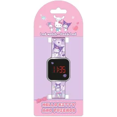Luna: Kuromi LED-Armbanduhr