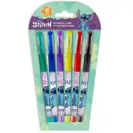Luna: Lilo &amp; Stitch Glitzer-Gelstift Set, 6 Stück