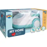 Luna: Mein Zuhause blauer Staubsauger mit Licht- und Soundeffekten