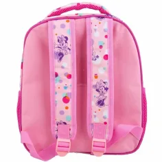 Luna: Minnie Maus abgerundeter Schulrucksack mit zwei Fächern 27x10x31cm Bild 2