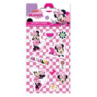 Luna: Minnie Maus selbstklebendes Aufkleberset, 5 Stück auf einem 8x12 cm Bogen