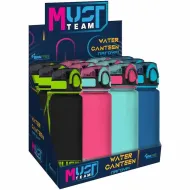 Luna: Must... Kunststoff-Trinkflasche mit Tragegriff, 650 ml, in verschiedenen Farben, 1 Stück