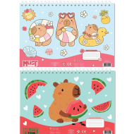 Luna: Must Capybara-Skizzenbuch A4, 30 Blatt, in verschiedenen Ausführungen