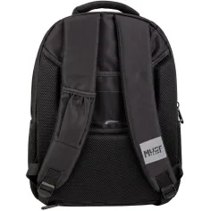 Luna: Must Team Eternal Black abgerundeter schwarzer Schulrucksack mit 3 Fächern, 32x18x43cm Bild 2