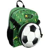 Luna: Must Team Fußball 1-Fach Kindergarten-Rucksack mit abnehmbarer Gürteltasche 28x14x33cm
